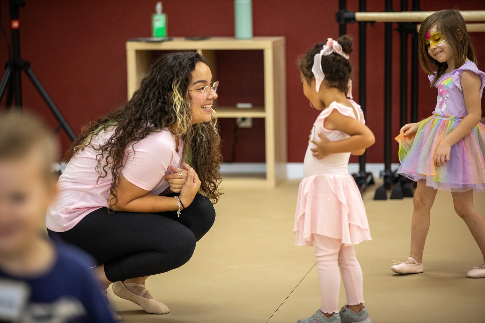 A class in progress in the B3 Dance studio